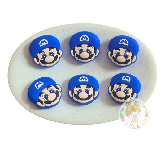 Mario Silicone Bead