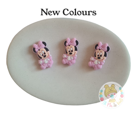 Minnie Mouse Silicone Beads