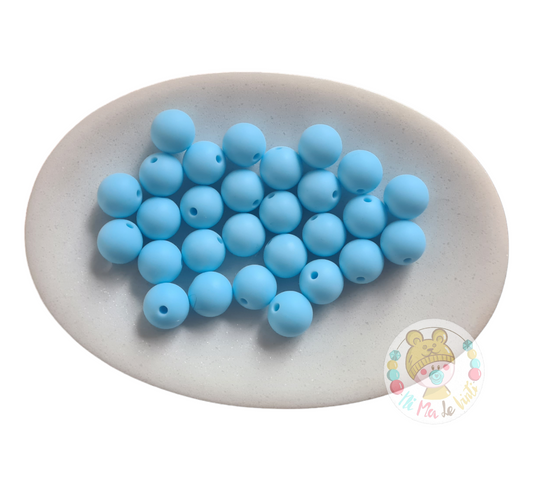 Baby Blue 12mm Beads