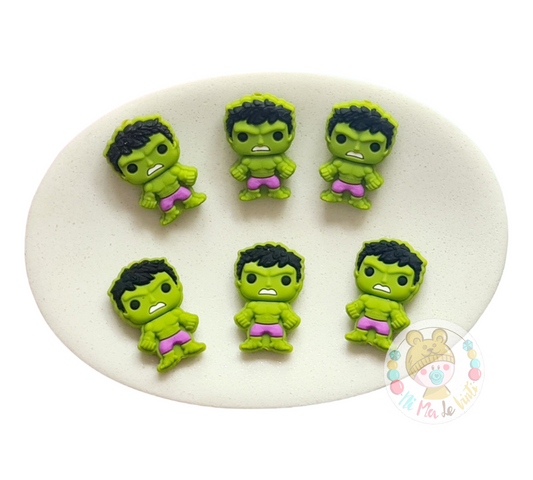 Hulk  Focal Silicone Bead