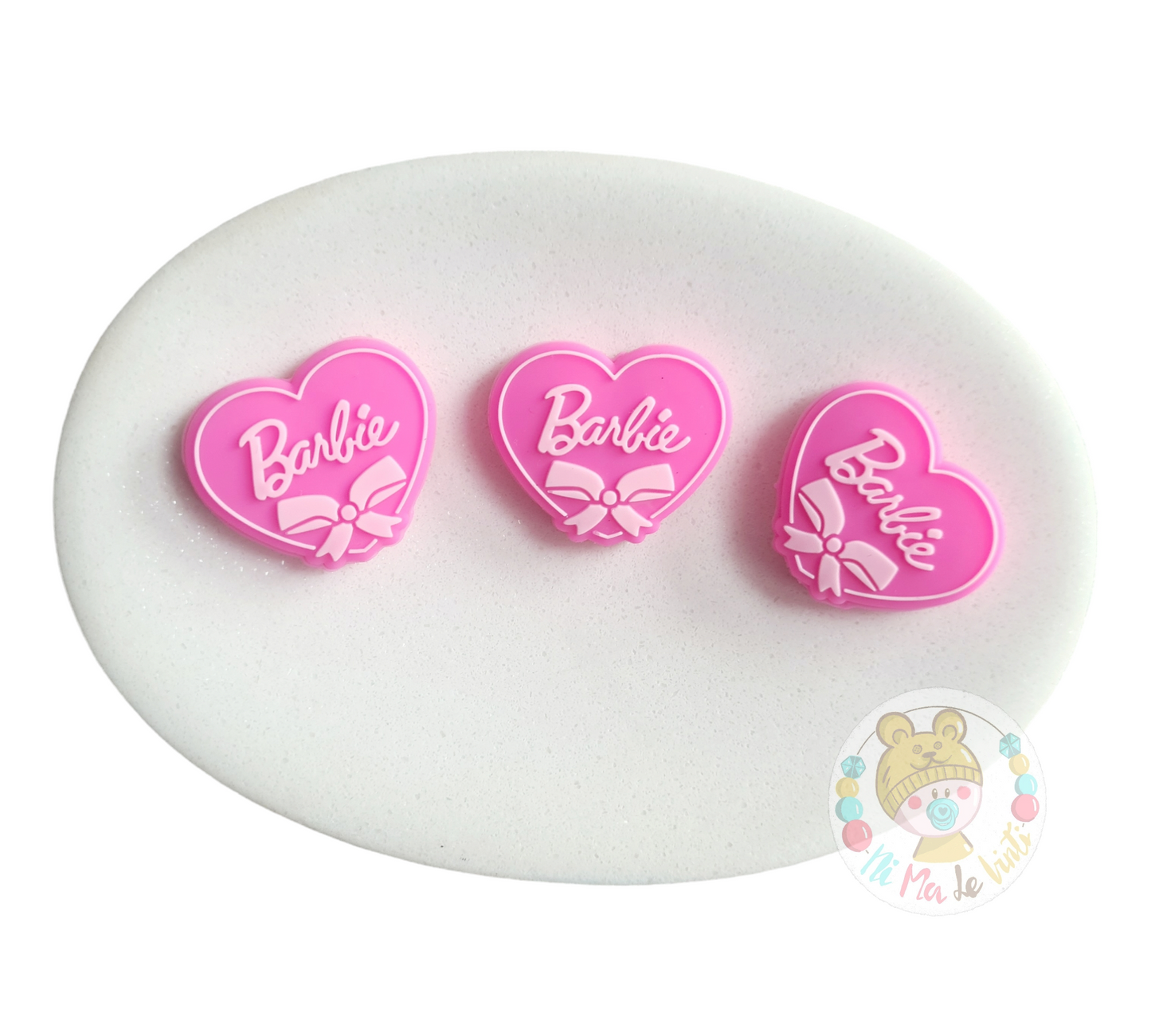 Barbie Silicone Beads