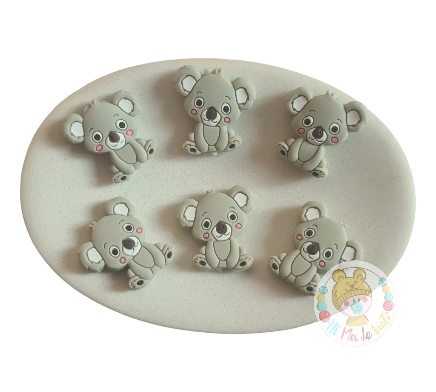 Koala Silicone Beads