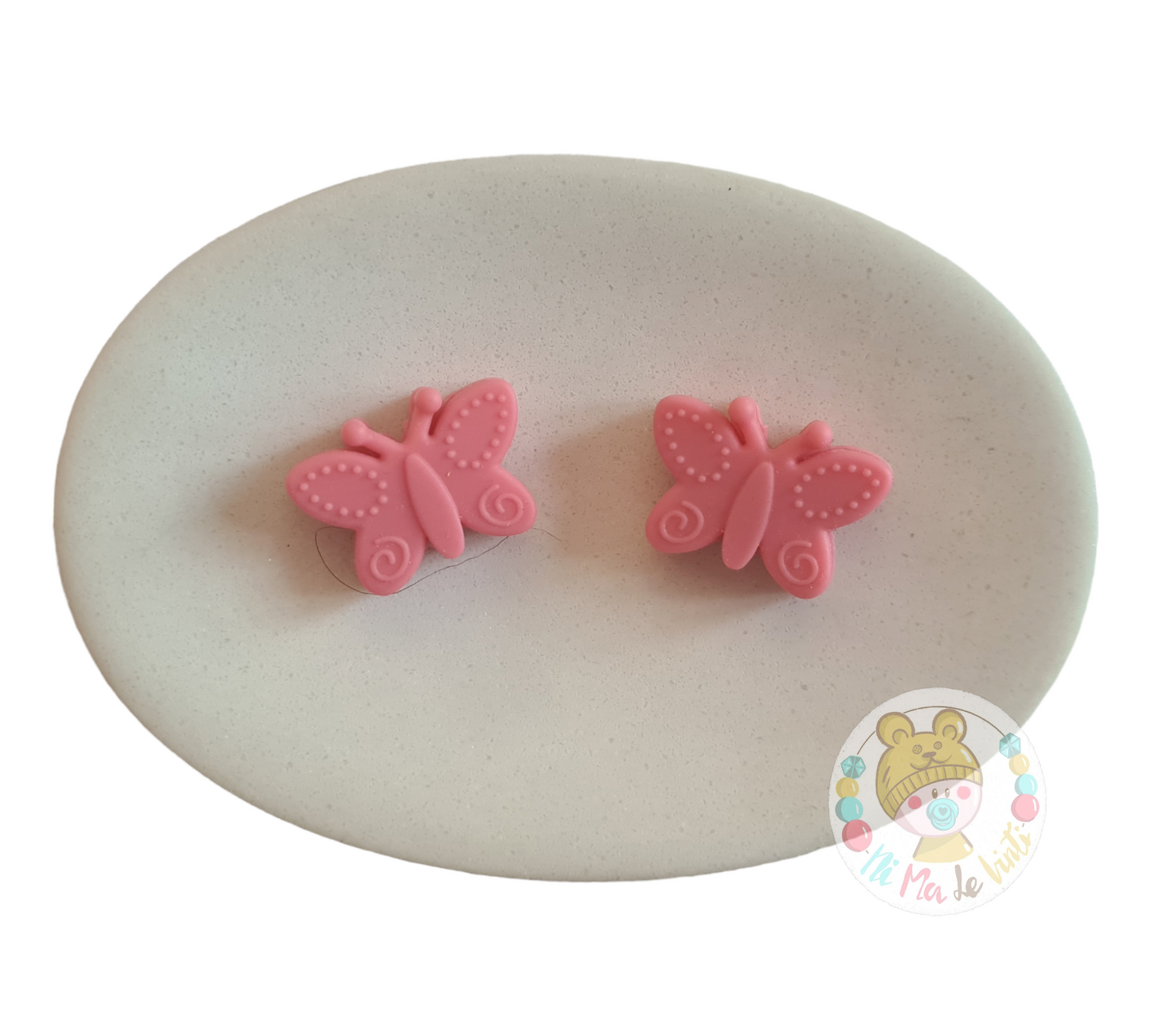 Butterfly Silicone beads