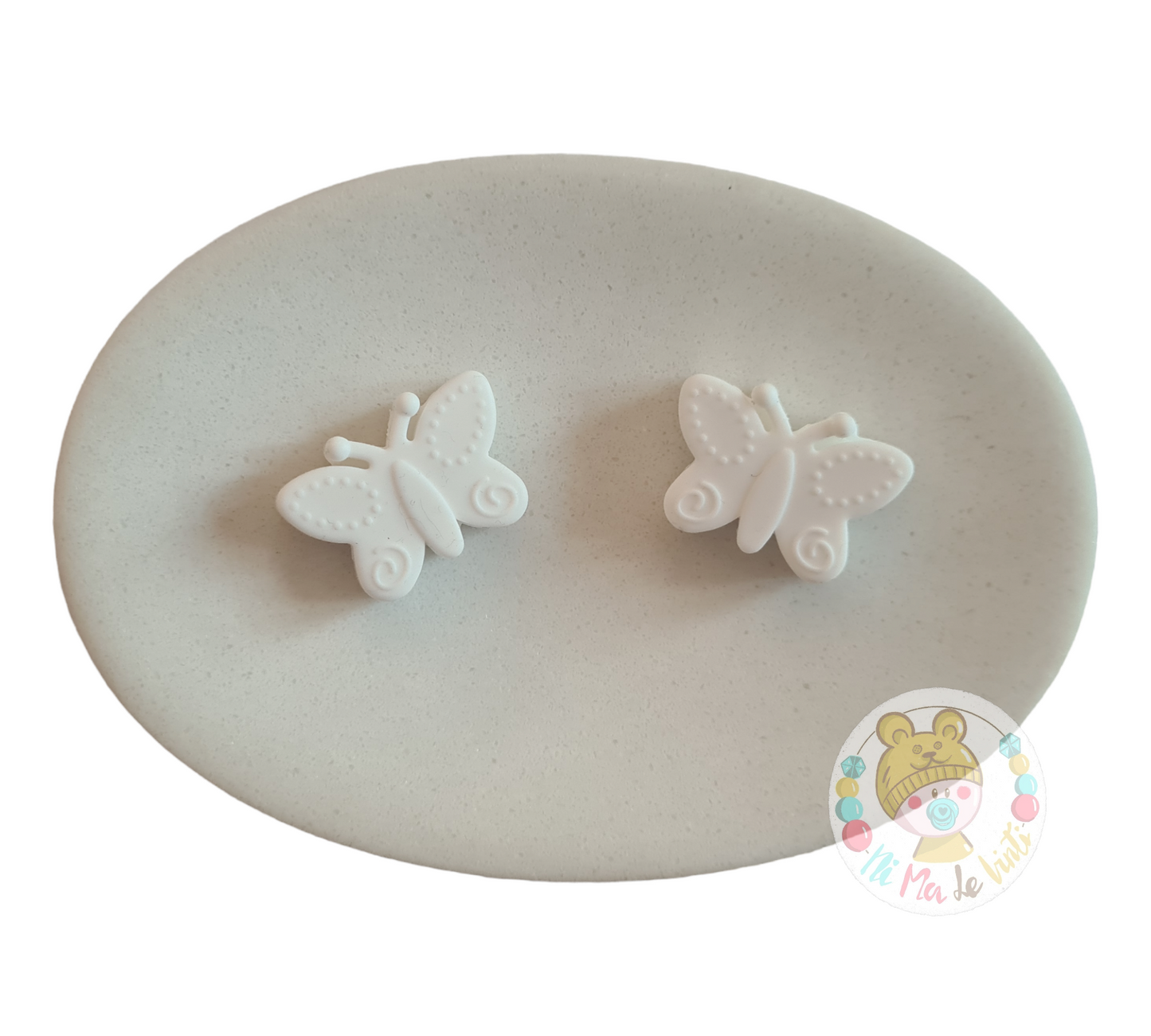 Butterfly Silicone beads