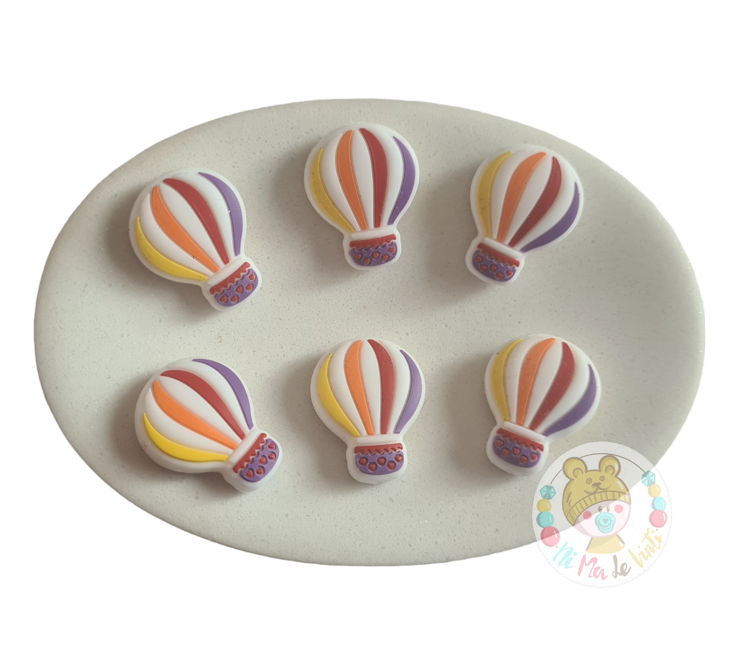 Air Baloon Silicone Beads