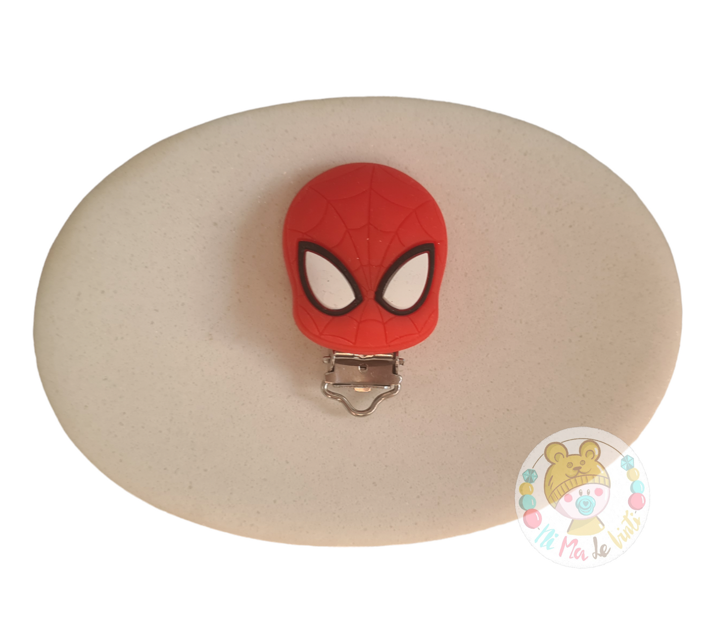 Spiderman Silicone Clip