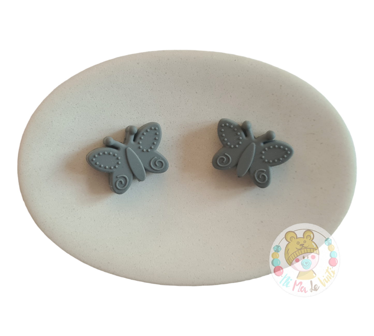 Butterfly Silicone beads