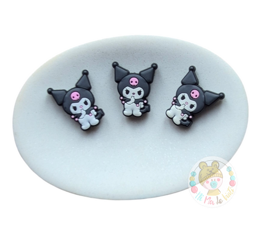 Kuromi Silicone Beads