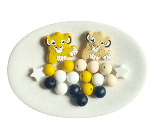 Simba Lion King Silicone Bead