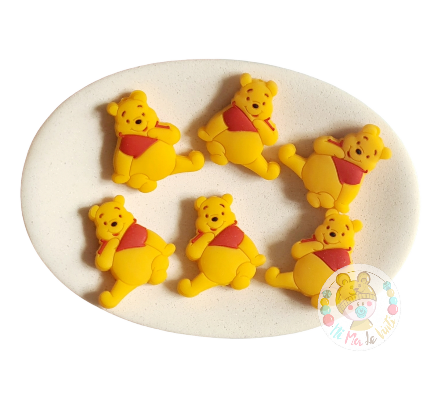 Winnie the Pooh Silicone Beads