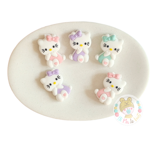 Hello Kitty Silicone Beads