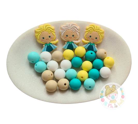 Princess Silicone Beads