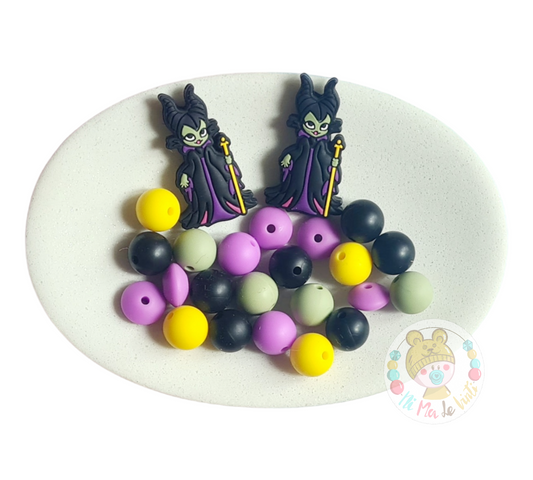 Evil Queen Silicone Beads