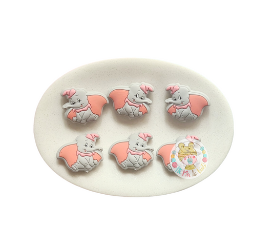 Dumbo Focal Silicone Bead