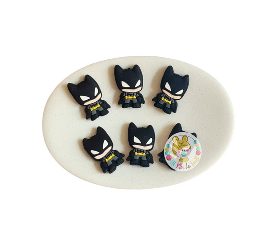 Batman Focal Silicone Bead